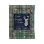 Scotstee Shop Tartan Plaid Christmas Fleece Blankets Clan Craig Plaid Blanket, tartan blanket, tartan blanket fleece, plaid blanket, plaid fleece blanket, clan tartan blanket, clan blanket, christmas blanket