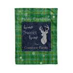 Scotstee Shop Tartan Plaid Christmas Fleece Blankets Clan Cranstoun Ancient Plaid Blanket, tartan blanket, tartan blanket fleece, plaid blanket, plaid fleece blanket, clan tartan blanket, clan blanket, christmas blanket