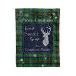 Scotstee Shop Tartan Plaid Christmas Fleece Blankets Clan Cranstoun Plaid Blanket, tartan blanket, tartan blanket fleece, plaid blanket, plaid fleece blanket, clan tartan blanket, clan blanket, christmas blanket