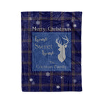 Scotstee Shop Tartan Plaid Christmas Fleece Blankets Clan Crichton Plaid Blanket, tartan blanket, tartan blanket fleece, plaid blanket, plaid fleece blanket, clan tartan blanket, clan blanket, christmas blanket