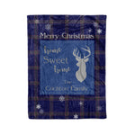Scotstee Shop Tartan Plaid Christmas Fleece Blankets Clan Crichton Plaid Blanket, tartan blanket, tartan blanket fleece, plaid blanket, plaid fleece blanket, clan tartan blanket, clan blanket, christmas blanket