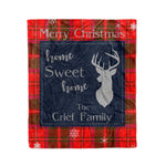Scotstee Shop Tartan Plaid Christmas Fleece Blankets Clan Crief District Plaid Blanket, tartan blanket, tartan blanket fleece, plaid blanket, plaid fleece blanket, clan tartan blanket, clan blanket, christmas blanket