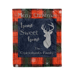 Scotstee Shop Tartan Plaid Christmas Fleece Blankets Clan Cruickshanks Plaid Blanket, tartan blanket, tartan blanket fleece, plaid blanket, plaid fleece blanket, clan tartan blanket, clan blanket, christmas blanket