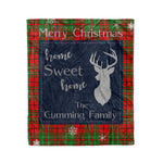 Scotstee Shop Tartan Plaid Christmas Fleece Blankets Clan Cumming Modern Plaid Blanket, tartan blanket, tartan blanket fleece, plaid blanket, plaid fleece blanket, clan tartan blanket, clan blanket, christmas blanket