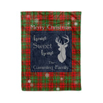 Scotstee Shop Tartan Plaid Christmas Fleece Blankets Clan Cumming Modern Plaid Blanket, tartan blanket, tartan blanket fleece, plaid blanket, plaid fleece blanket, clan tartan blanket, clan blanket, christmas blanket