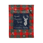 Scotstee Shop Tartan Plaid Christmas Fleece Blankets Clan Cumming Plaid Blanket, tartan blanket, tartan blanket fleece, plaid blanket, plaid fleece blanket, clan tartan blanket, clan blanket, christmas blanket