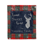 Scotstee Shop Tartan Plaid Christmas Fleece Blankets Clan Cumming Plaid Blanket, tartan blanket, tartan blanket fleece, plaid blanket, plaid fleece blanket, clan tartan blanket, clan blanket, christmas blanket