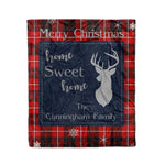 Scotstee Shop Tartan Plaid Christmas Fleece Blankets Clan Cunningham Plaid Blanket, tartan blanket, tartan blanket fleece, plaid blanket, plaid fleece blanket, clan tartan blanket, clan blanket, christmas blanket