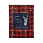 Scotstee Shop Tartan Plaid Christmas Fleece Blankets Clan Cunningham Plaid Blanket, tartan blanket, tartan blanket fleece, plaid blanket, plaid fleece blanket, clan tartan blanket, clan blanket, christmas blanket