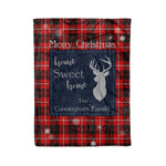 Scotstee Shop Tartan Plaid Christmas Fleece Blankets Clan Cunningham Plaid Blanket, tartan blanket, tartan blanket fleece, plaid blanket, plaid fleece blanket, clan tartan blanket, clan blanket, christmas blanket