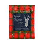 Scotstee Shop Tartan Plaid Christmas Fleece Blankets Clan Darroch Plaid Blanket, tartan blanket, tartan blanket fleece, plaid blanket, plaid fleece blanket, clan tartan blanket, clan blanket, christmas blanket