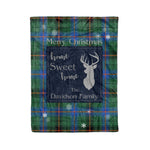 Scotstee Shop Tartan Plaid Christmas Fleece Blankets Clan Davidson Ancient Plaid Blanket, tartan blanket, tartan blanket fleece, plaid blanket, plaid fleece blanket, clan tartan blanket, clan blanket, christmas blanket
