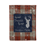 Scotstee Shop Tartan Plaid Christmas Fleece Blankets Clan Davidson Dress Dancers Plaid Blanket, tartan blanket, tartan blanket fleece, plaid blanket, plaid fleece blanket, clan tartan blanket, clan blanket, christmas blanket
