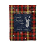 Scotstee Shop Tartan Plaid Christmas Fleece Blankets Clan Davis Plaid Blanket, tartan blanket, tartan blanket fleece, plaid blanket, plaid fleece blanket, clan tartan blanket, clan blanket, christmas blanket