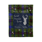 Scotstee Shop Tartan Plaid Christmas Fleece Blankets Clan Dawson Plaid Blanket, tartan blanket, tartan blanket fleece, plaid blanket, plaid fleece blanket, clan tartan blanket, clan blanket, christmas blanket