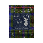 Scotstee Shop Tartan Plaid Christmas Fleece Blankets Clan Dawson Plaid Blanket, tartan blanket, tartan blanket fleece, plaid blanket, plaid fleece blanket, clan tartan blanket, clan blanket, christmas blanket