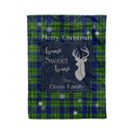 Scotstee Shop Tartan Plaid Christmas Fleece Blankets Clan Dixon Plaid Blanket, tartan blanket, tartan blanket fleece, plaid blanket, plaid fleece blanket, clan tartan blanket, clan blanket, christmas blanket