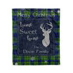 Scotstee Shop Tartan Plaid Christmas Fleece Blankets Clan Dixon Plaid Blanket, tartan blanket, tartan blanket fleece, plaid blanket, plaid fleece blanket, clan tartan blanket, clan blanket, christmas blanket