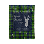Scotstee Shop Tartan Plaid Christmas Fleece Blankets Clan Dixon Plaid Blanket, tartan blanket, tartan blanket fleece, plaid blanket, plaid fleece blanket, clan tartan blanket, clan blanket, christmas blanket
