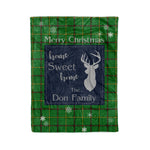 Scotstee Shop Tartan Plaid Christmas Fleece Blankets Clan Don Plaid Blanket, tartan blanket, tartan blanket fleece, plaid blanket, plaid fleece blanket, clan tartan blanket, clan blanket, christmas blanket