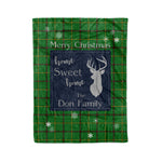 Scotstee Shop Tartan Plaid Christmas Fleece Blankets Clan Don Plaid Blanket, tartan blanket, tartan blanket fleece, plaid blanket, plaid fleece blanket, clan tartan blanket, clan blanket, christmas blanket