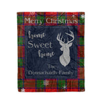 Scotstee Shop Tartan Plaid Christmas Fleece Blankets Clan Donnachaidh Robertson Plaid Blanket, tartan blanket, tartan blanket fleece, plaid blanket, plaid fleece blanket, clan tartan blanket, clan blanket, christmas blanket