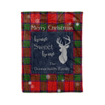 Scotstee Shop Tartan Plaid Christmas Fleece Blankets Clan Donnachaidh Robertson Plaid Blanket, tartan blanket, tartan blanket fleece, plaid blanket, plaid fleece blanket, clan tartan blanket, clan blanket, christmas blanket