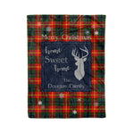 Scotstee Shop Tartan Plaid Christmas Fleece Blankets Clan Douglas of Roxburgh Plaid Blanket, tartan blanket, tartan blanket fleece, plaid blanket, plaid fleece blanket, clan tartan blanket, clan blanket, christmas blanket