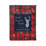 Scotstee Shop Tartan Plaid Christmas Fleece Blankets Clan Drummond Modern Plaid Blanket, tartan blanket, tartan blanket fleece, plaid blanket, plaid fleece blanket, clan tartan blanket, clan blanket, christmas blanket