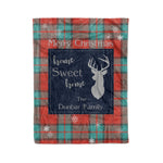 Scotstee Shop Tartan Plaid Christmas Fleece Blankets Clan Dunbar Ancient Plaid Blanket, tartan blanket, tartan blanket fleece, plaid blanket, plaid fleece blanket, clan tartan blanket, clan blanket, christmas blanket