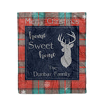 Scotstee Shop Tartan Plaid Christmas Fleece Blankets Clan Dunbar Ancient Plaid Blanket, tartan blanket, tartan blanket fleece, plaid blanket, plaid fleece blanket, clan tartan blanket, clan blanket, christmas blanket