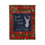 Scotstee Shop Tartan Plaid Christmas Fleece Blankets Clan Dunbar Plaid Blanket, tartan blanket, tartan blanket fleece, plaid blanket, plaid fleece blanket, clan tartan blanket, clan blanket, christmas blanket