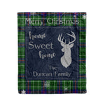Scotstee Shop Tartan Plaid Christmas Fleece Blankets Clan Duncan Plaid Blanket, tartan blanket, tartan blanket fleece, plaid blanket, plaid fleece blanket, clan tartan blanket, clan blanket, christmas blanket