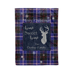Scotstee Shop Tartan Plaid Christmas Fleece Blankets Clan Dunlop Modern Plaid Blanket, tartan blanket, tartan blanket fleece, plaid blanket, plaid fleece blanket, clan tartan blanket, clan blanket, christmas blanket