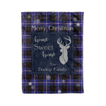 Scotstee Shop Tartan Plaid Christmas Fleece Blankets Clan Dunlop Plaid Blanket, tartan blanket, tartan blanket fleece, plaid blanket, plaid fleece blanket, clan tartan blanket, clan blanket, christmas blanket