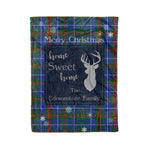Scotstee Shop Tartan Plaid Christmas Fleece Blankets Clan Edmonstone Plaid Blanket, tartan blanket, tartan blanket fleece, plaid blanket, plaid fleece blanket, clan tartan blanket, clan blanket, christmas blanket