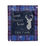 Scotstee Shop Tartan Plaid Christmas Fleece Blankets Clan Elliot Plaid Blanket, tartan blanket, tartan blanket fleece, plaid blanket, plaid fleece blanket, clan tartan blanket, clan blanket, christmas blanket
