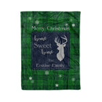 Scotstee Shop Tartan Plaid Christmas Fleece Blankets Clan Erskine Hunting Plaid Blanket, tartan blanket, tartan blanket fleece, plaid blanket, plaid fleece blanket, clan tartan blanket, clan blanket, christmas blanket