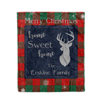 Scotstee Shop Tartan Plaid Christmas Fleece Blankets Clan Erskine Plaid Blanket, tartan blanket, tartan blanket fleece, plaid blanket, plaid fleece blanket, clan tartan blanket, clan blanket, christmas blanket
