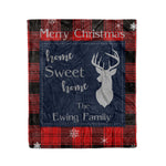Scotstee Shop Tartan Plaid Christmas Fleece Blankets Clan Ewing Plaid Blanket, tartan blanket, tartan blanket fleece, plaid blanket, plaid fleece blanket, clan tartan blanket, clan blanket, christmas blanket