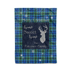 Scotstee Shop Tartan Plaid Christmas Fleece Blankets Clan Falconer Plaid Blanket, tartan blanket, tartan blanket fleece, plaid blanket, plaid fleece blanket, clan tartan blanket, clan blanket, christmas blanket
