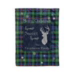 Scotstee Shop Tartan Plaid Christmas Fleece Blankets Clan Farquharson Ancient Plaid Blanket, tartan blanket, tartan blanket fleece, plaid blanket, plaid fleece blanket, clan tartan blanket, clan blanket, christmas blanket