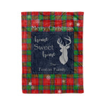 Scotstee Shop Tartan Plaid Christmas Fleece Blankets Clan Fenton Plaid Blanket, tartan blanket, tartan blanket fleece, plaid blanket, plaid fleece blanket, clan tartan blanket, clan blanket, christmas blanket