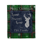 Scotstee Shop Tartan Plaid Christmas Fleece Blankets Clan Fife Plaid Blanket, tartan blanket, tartan blanket fleece, plaid blanket, plaid fleece blanket, clan tartan blanket, clan blanket, christmas blanket