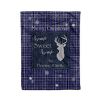 Scotstee Shop Tartan Plaid Christmas Fleece Blankets Clan Fleming Plaid Blanket, tartan blanket, tartan blanket fleece, plaid blanket, plaid fleece blanket, clan tartan blanket, clan blanket, christmas blanket