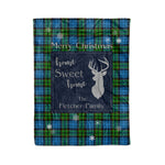 Scotstee Shop Tartan Plaid Christmas Fleece Blankets Clan Fletcher Ancient Plaid Blanket, tartan blanket, tartan blanket fleece, plaid blanket, plaid fleece blanket, clan tartan blanket, clan blanket, christmas blanket