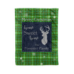 Scotstee Shop Tartan Plaid Christmas Fleece Blankets Clan Forrester Hunting Plaid Blanket, tartan blanket, tartan blanket fleece, plaid blanket, plaid fleece blanket, clan tartan blanket, clan blanket, christmas blanket