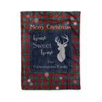Scotstee Shop Tartan Plaid Christmas Fleece Blankets Clan Fotheringham Plaid Blanket, tartan blanket, tartan blanket fleece, plaid blanket, plaid fleece blanket, clan tartan blanket, clan blanket, christmas blanket