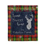 Scotstee Shop Tartan Plaid Christmas Fleece Blankets Clan Fullarton Plaid Blanket, tartan blanket, tartan blanket fleece, plaid blanket, plaid fleece blanket, clan tartan blanket, clan blanket, christmas blanket