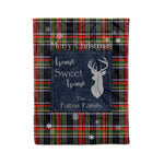 Scotstee Shop Tartan Plaid Christmas Fleece Blankets Clan Fulton Plaid Blanket, tartan blanket, tartan blanket fleece, plaid blanket, plaid fleece blanket, clan tartan blanket, clan blanket, christmas blanket